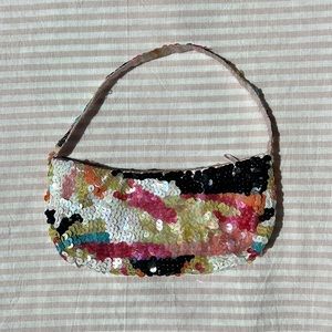 Vintage 80’s Sequin Clutch Handbag